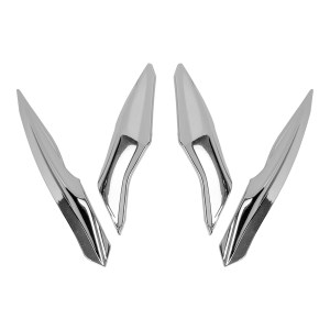 Garnish Lampu Belakang Beat Sporty eSP K81 (Black Chrome)