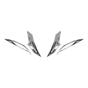 Garnish Lampu Belakang Beat FI 2020 K1A (Black Chrome)