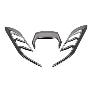 Garnish Lampu Belakang Genio / Genio K0JN (Black Chrome)