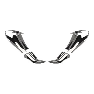 Garnish Lampu Depan All New Nmax 155 (Black Chrome)