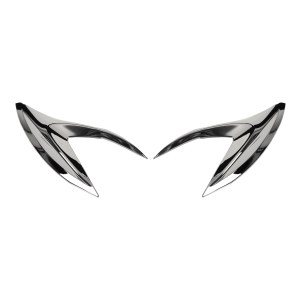 Garnish Lampu Depan Nmax (Black Chrome)