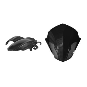 Hugger & Visor Aerox