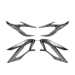 Garnish Lampu Depan & Belakang PCX 160 K1Z (Black Chrome)